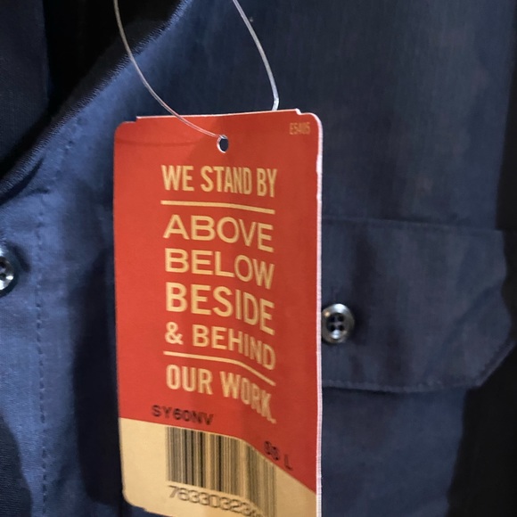 Red Kap men’s work wear shirt - Picture 2 of 4